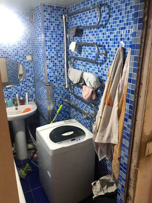 Своя 2-х комнатная квартира, переделанная в 4-х комнатную на Карасу-1