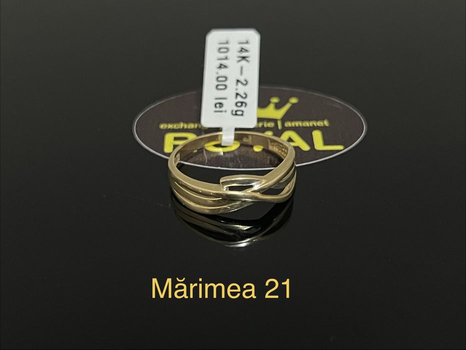 Bijuteria Royal CB : Inel dama aur 14k 2,26gr