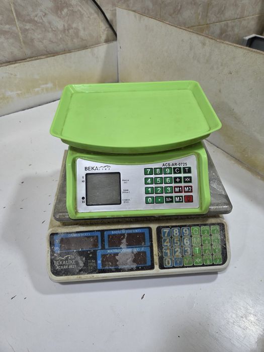 Весы б/у 7000тг за обе