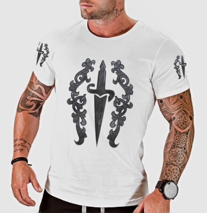 Блузи, тениски CHROME HEARТS CESARE SWORD - 8 модела. Или с твоя идея!