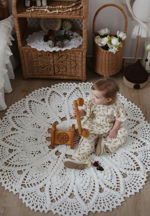 Ажурные мини ковры в детскую