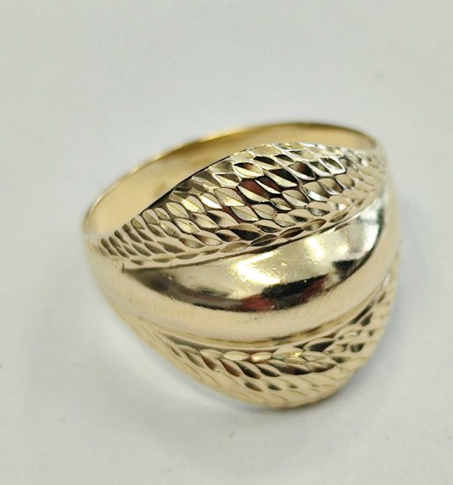 (ag35) Inel aur 14K 4.23gr (B35606) Garantie 2 ani !