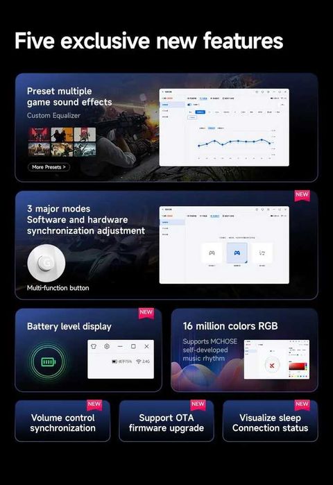 Наушники MCHOSE X9