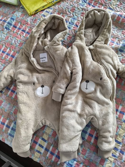 Плюшени гащеризони 56 размер