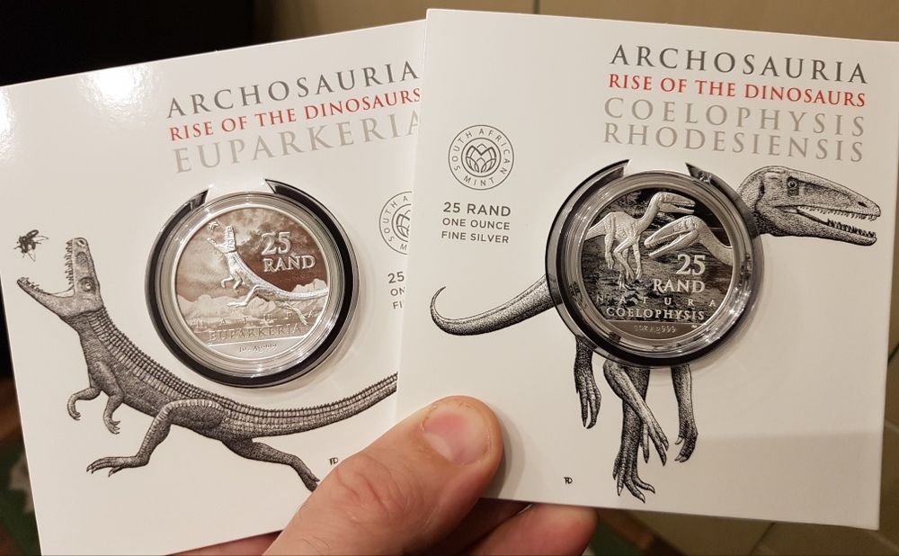 Africa de Sud Big 5 Five I, II si III monede lingou argint pur 999