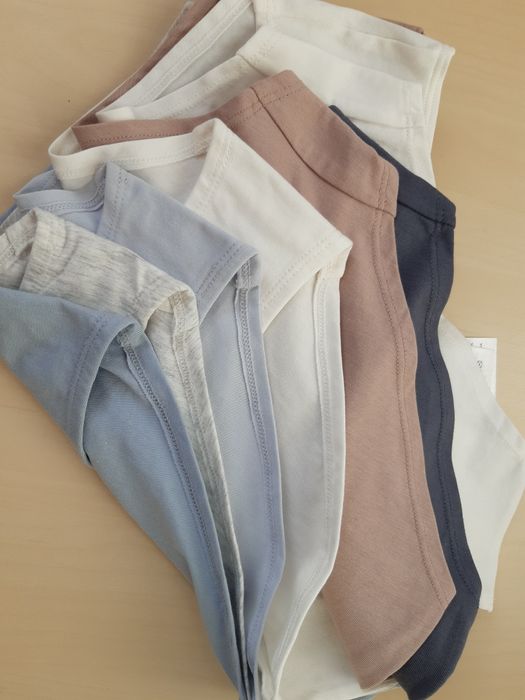 Комплект 7 броя нови памучни бикини h&m, размер S