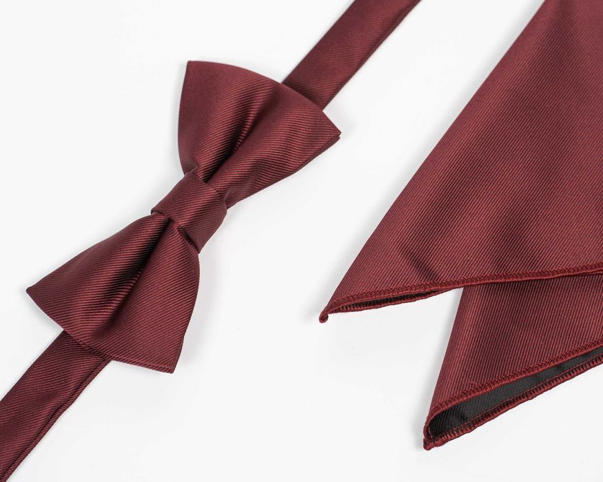 TEODOR Комплект папийонка с кърпичка