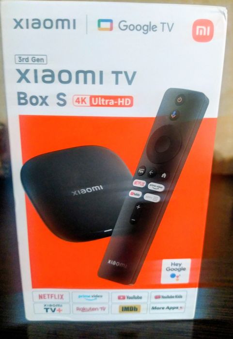 Xiaomi TV box S( 3rd Gen) новый не распечатанный
