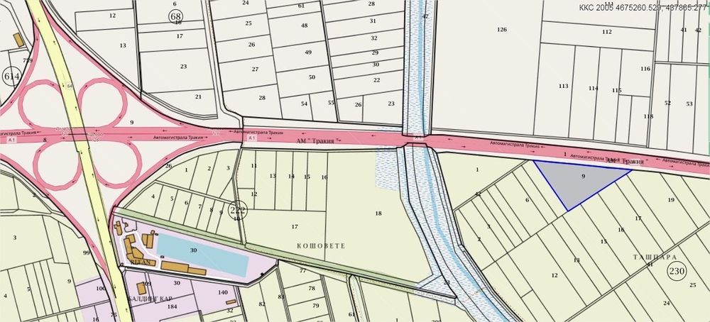 Продава се Парцел в Пловдив, Христо Смирненски - 12462 кв.м за 6 €/кв.м - Снимка #1