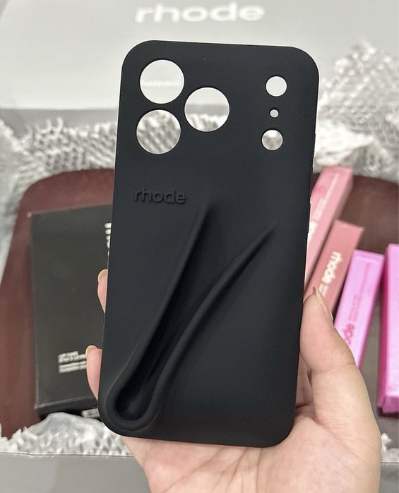 rhode калъфи и Rhode гланцове Черен Нова Колекция Оригинал Case+Gloss
