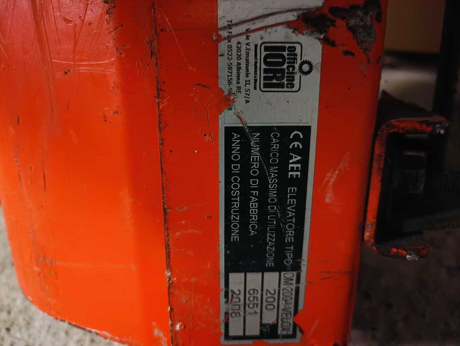 Vand Electropalan sarcina maxima 200kg