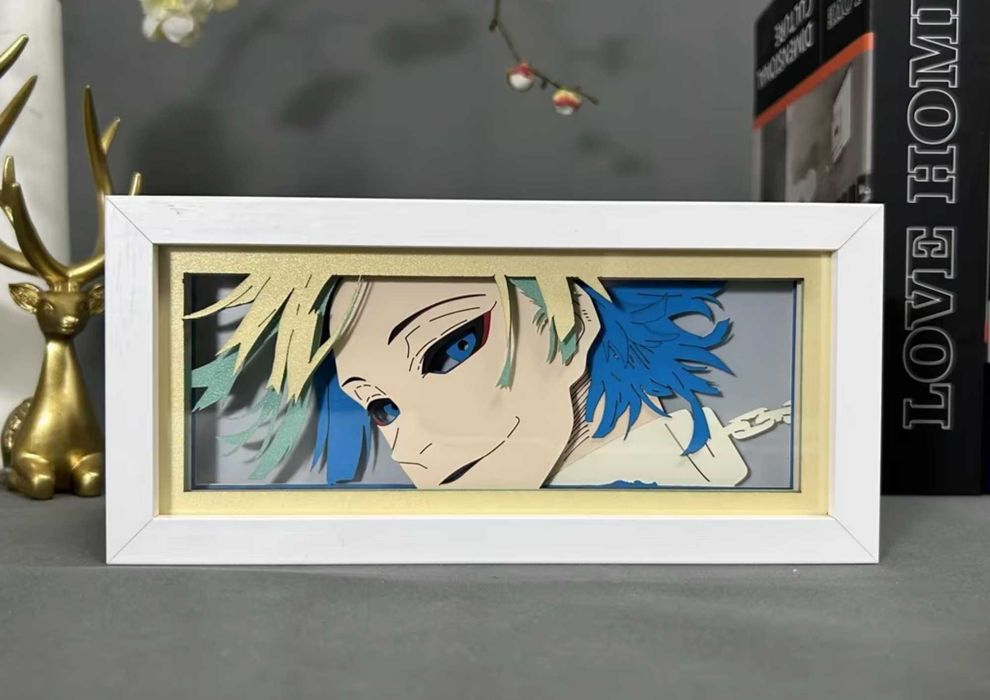 Аниме ночник 3D блюлок