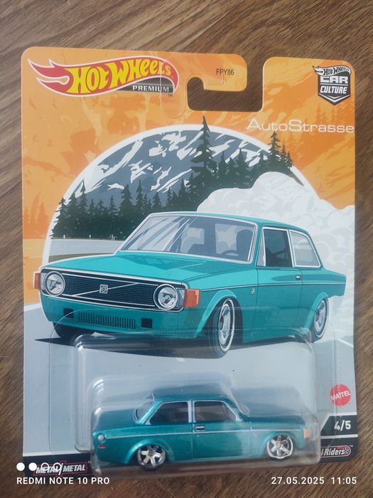 Hot Wheels premium car culture'73 Volvo 142 GL