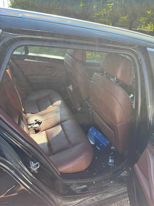 Interior piele maro BMW F10 F11 scaune electrice Memory complet