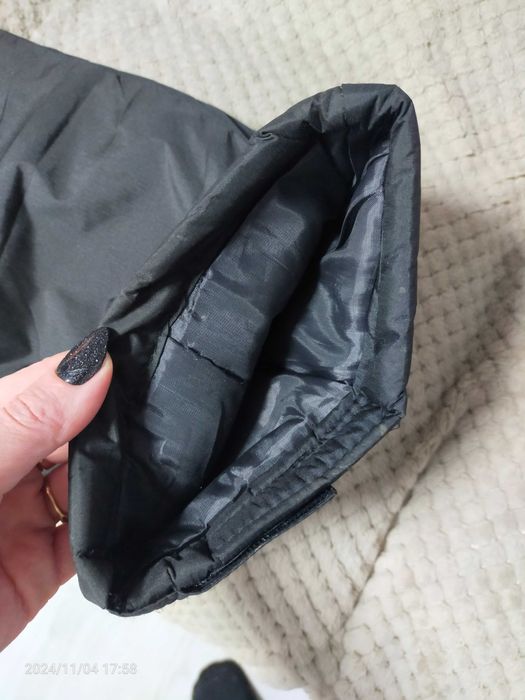 Штаны болоневые чёрные