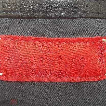 Valentino Garavani Black Leather Bag / Made in Italy / Брендовая Сумка