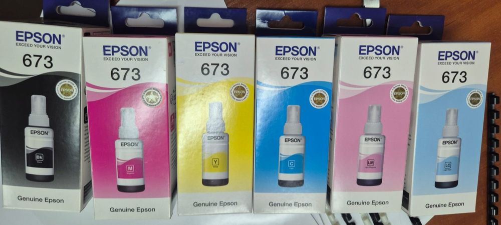 Epson 673 чернила