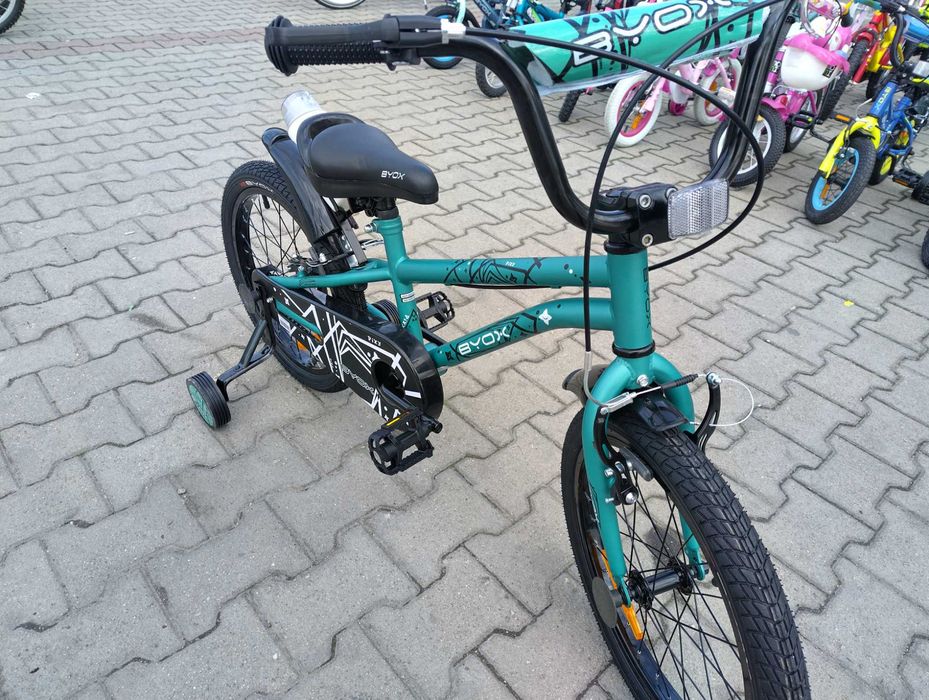 X Детски велосипед 18" PIXY зелен