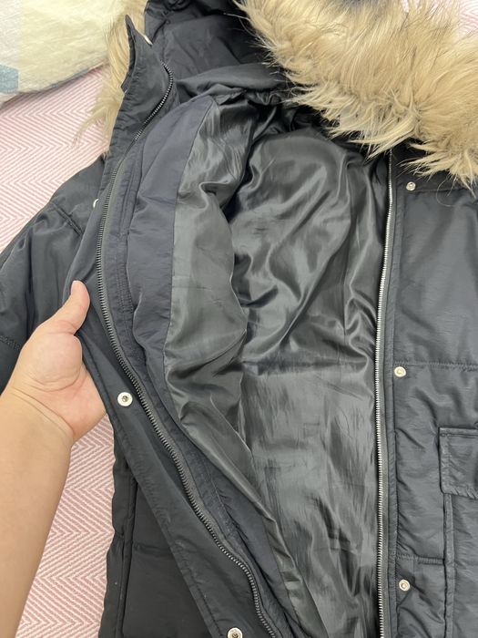 Зимняя куртка черная