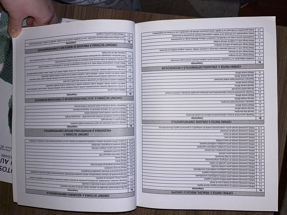 Manual ABA si Abilitati de autoservire la persoane cu autism.