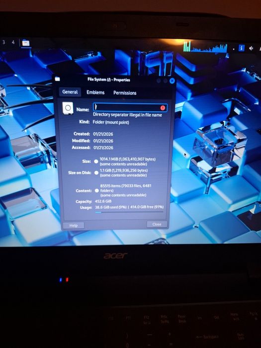 Laptop Acer Aspire E15 Start, 500GHDD, 4GRAM, impecabil