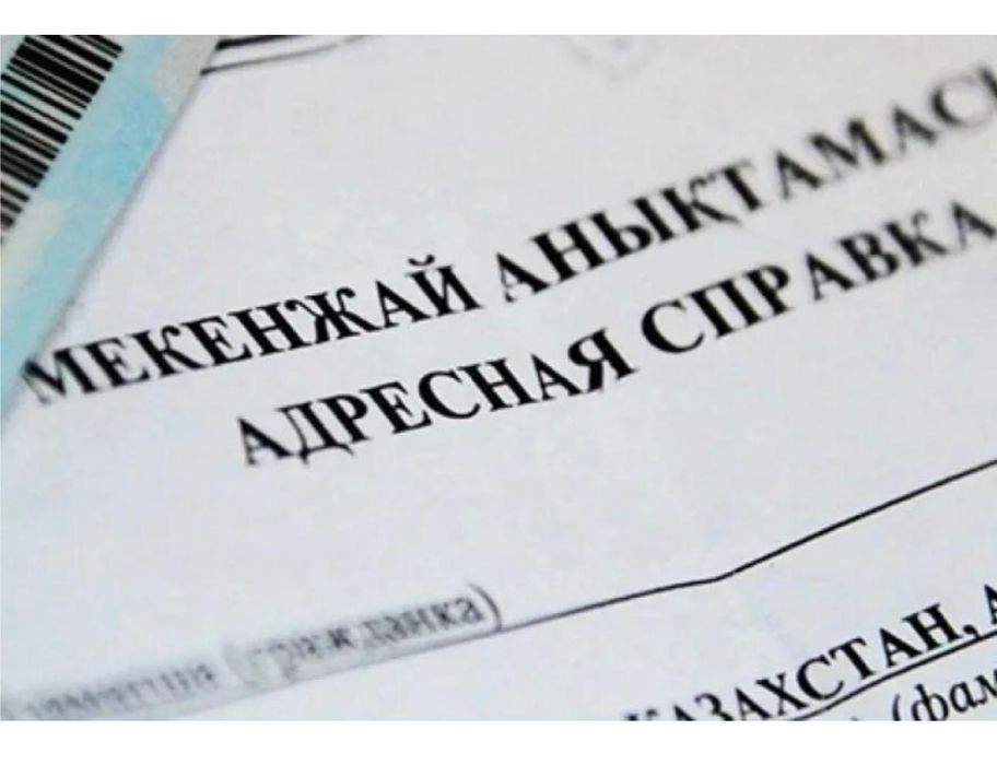Прописка, уведомление, мектеп жоқ