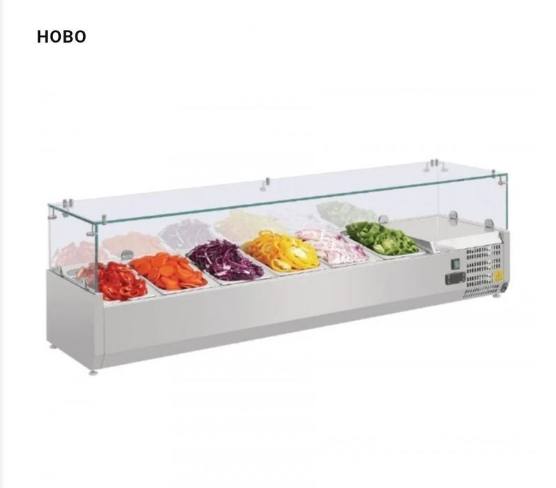 Хладилна витрина Салатен Бар Професионална 4 ка 5 ца 6 ца