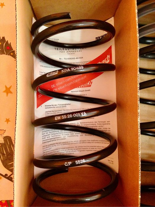 Спортни Пружини Eibach 30mm Мазда 323 + Подаръци