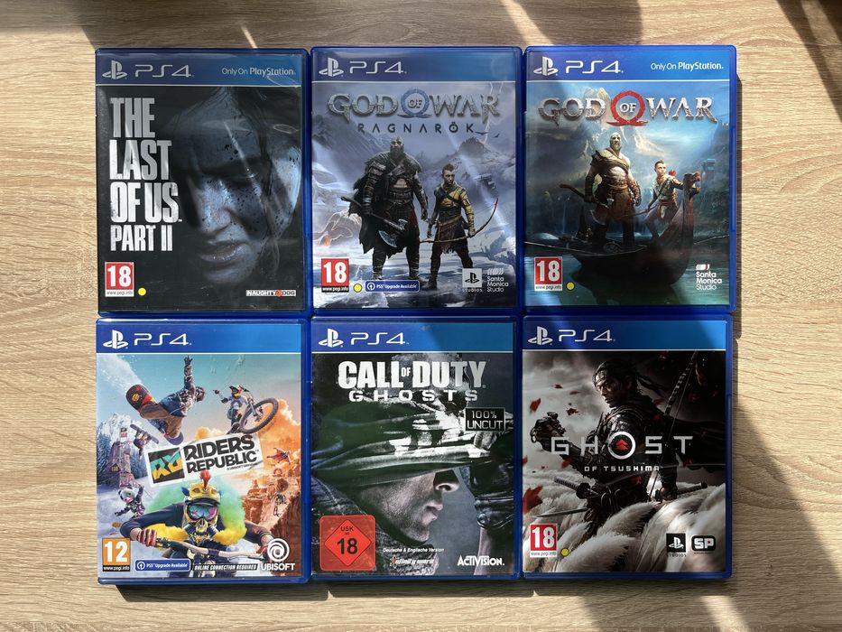 Продавам игри за PS4