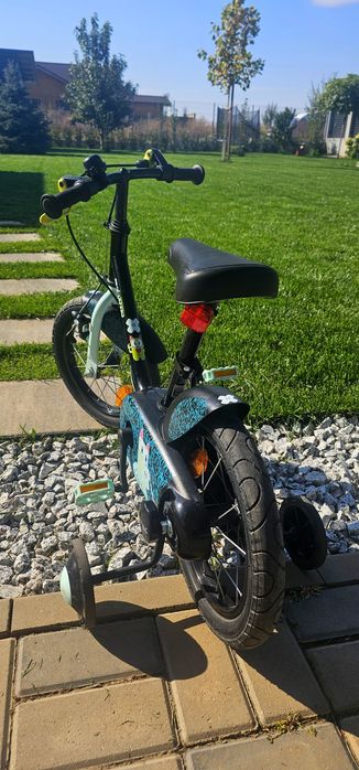 Vând bicicleta copii, roti 14 inch, BTWIN, IMPECABILA