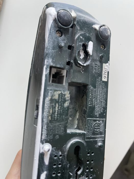 Interfon analog 1 buton, 2 fire