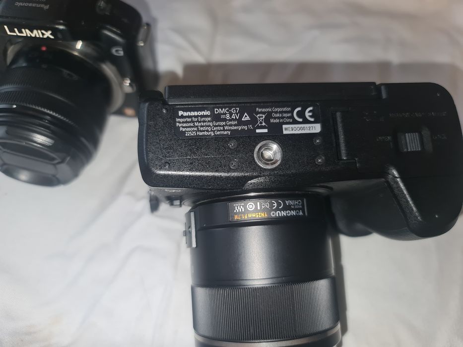 Vang lumix g7 si g5 cu obie tive