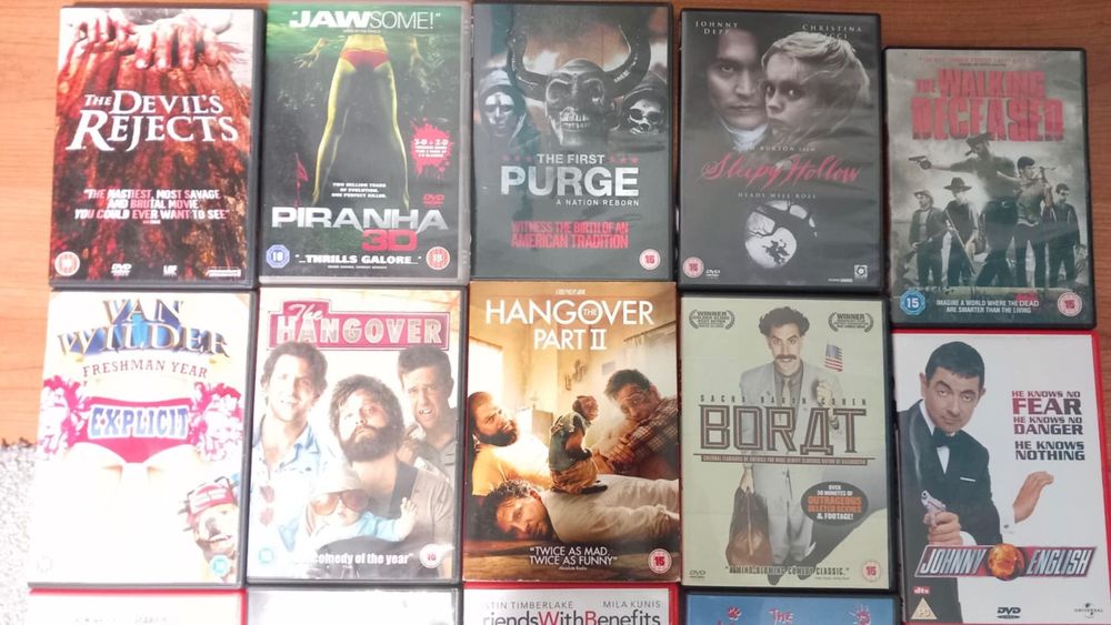 DVD колекция дискове отбрани топ филми 40 бр