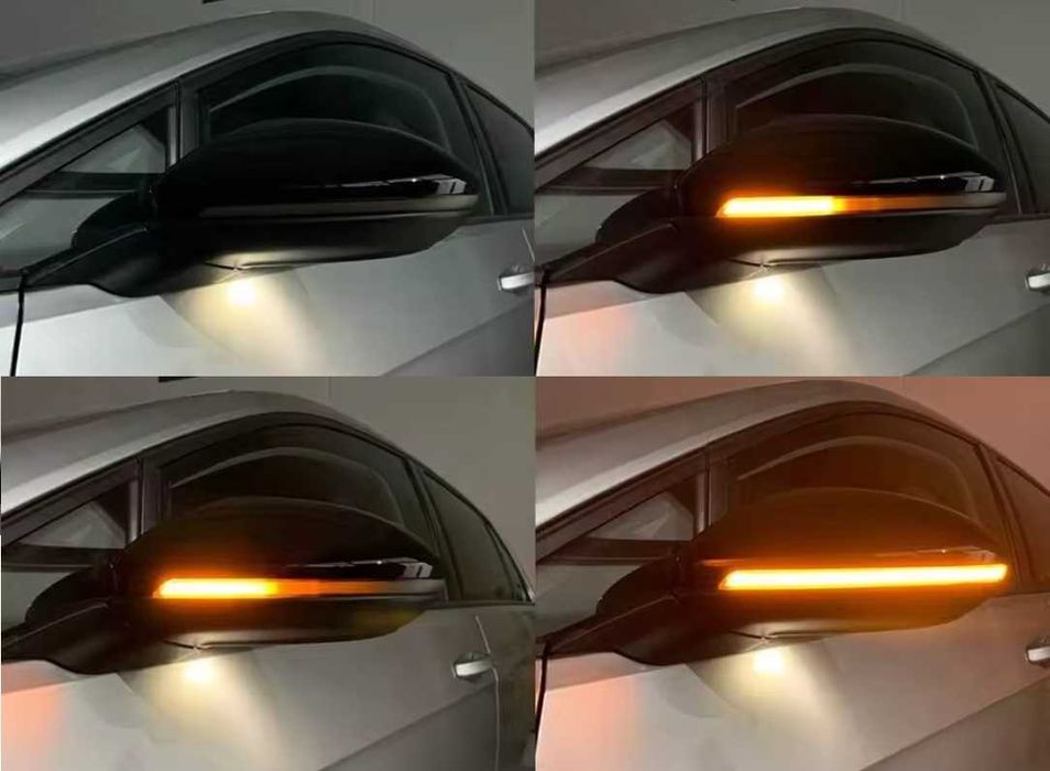 Динамични Лед Мигачи за Огледала VWGolf 7 Jetta MK7 Touran
