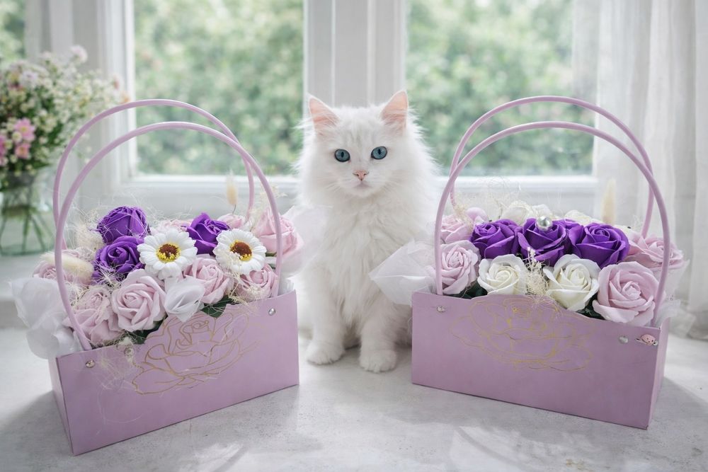 Aranjamente flori de săpun .CADOUL IDEAL