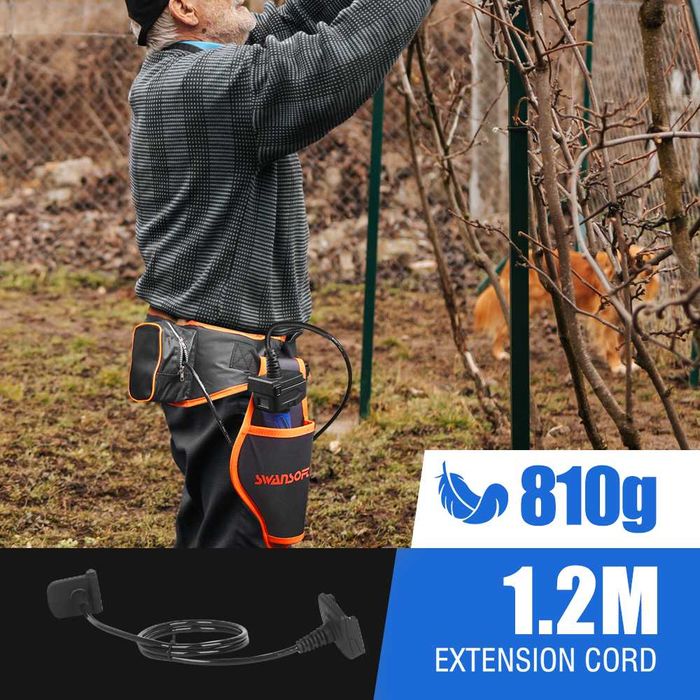 Foarfecă Vie/Pomi Swansoft PRU-36, 36mm, Anti-Cut, Garanție