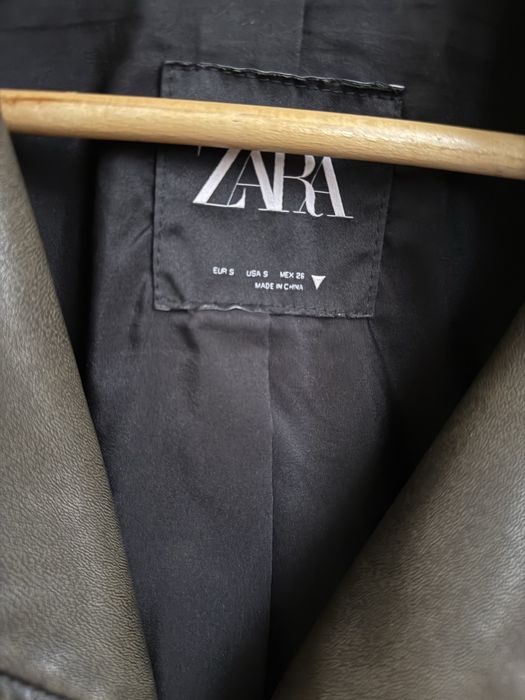 дамско кожено яке ZARA