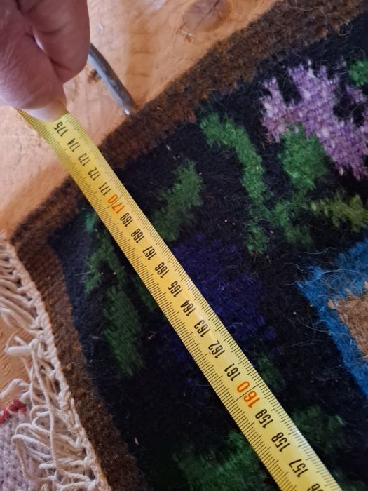 Covor lână lucrat manual