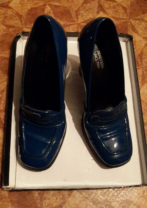 Красивые туфли на платформе