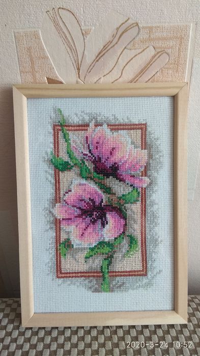 Картины вышитые крестиком