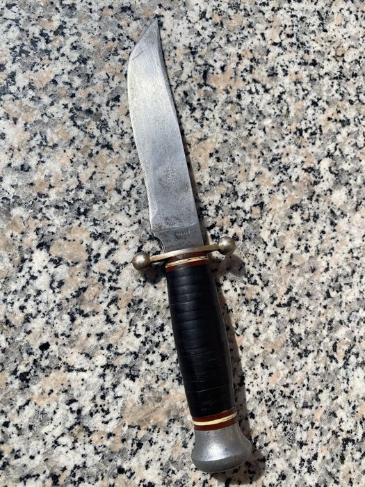 Cutit vanatoare Francez  Tarry Levigne  foarte vechi