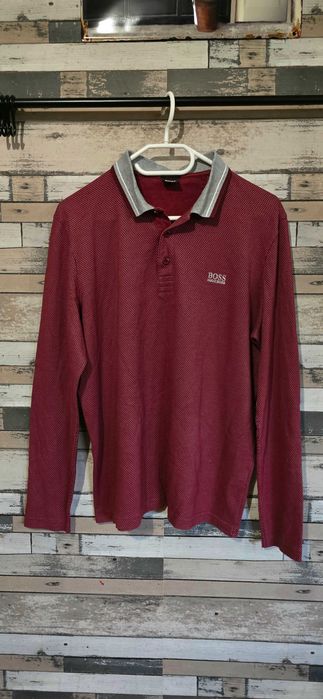 Hugo Boss M/L-мъжка тънка блуза (А-1)