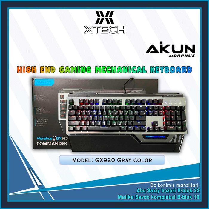 Клавиатура AiKUN  GX920 GAMING