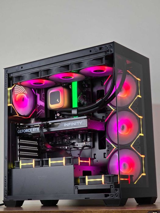 Нов | Ryzen 7 7800X3D | RТX 5070 | 32 GB RAM | NVMe | Геймърски