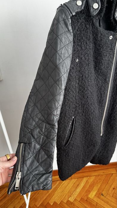geacă imitatie piele Zara XS-S rock