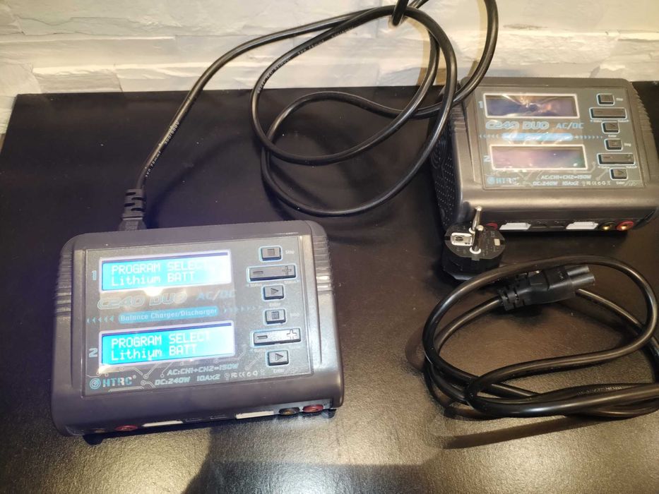 Балансиращо зарядно за rc модели C240 DUO AC/DC HTRC