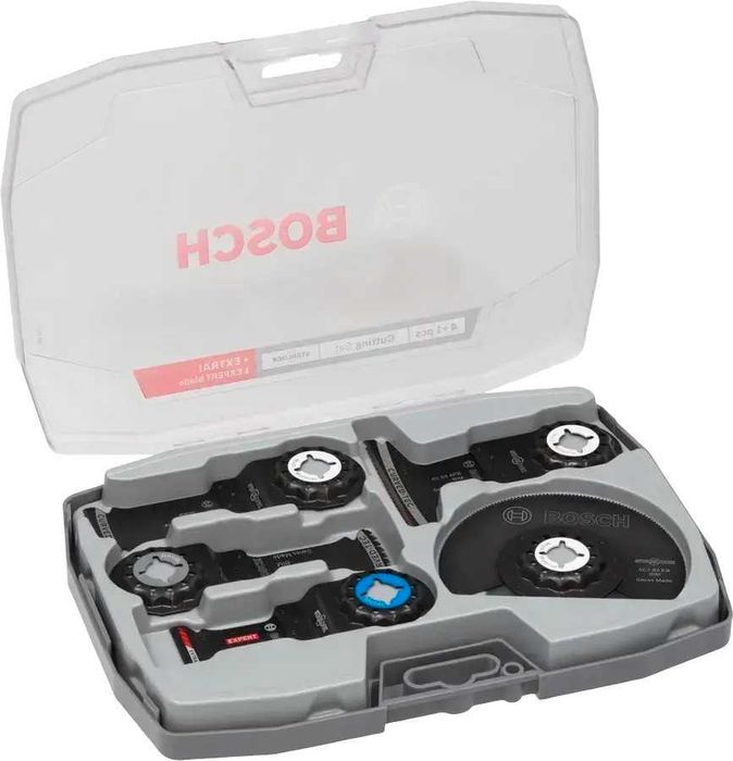 Комплект ножове Bosch Starlock за мултифункционален инструмент, 5 бр. , 2608669093