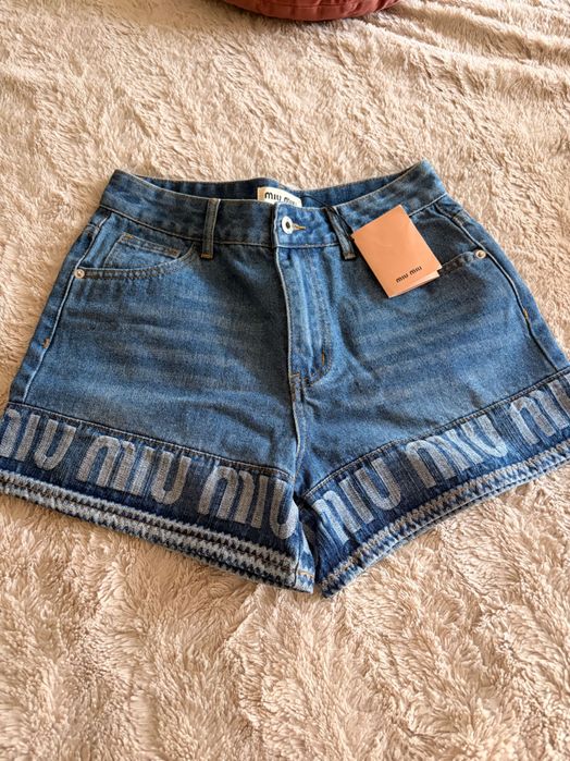Къси дънки MIU MIU