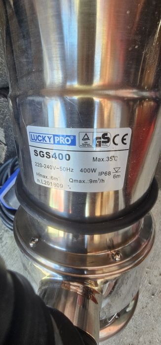 pompa submersibila apa murdara de inox