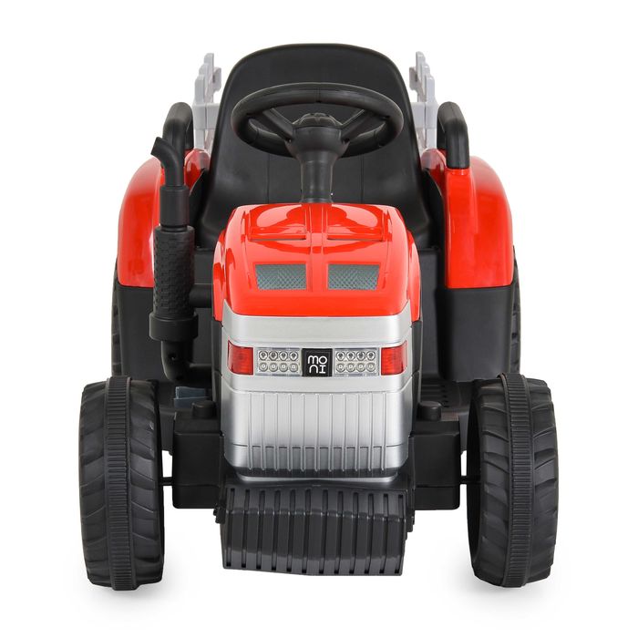 ТОП ЦЕНА!НОВО!Акумулаторен трактор с ремарке Dallas RED с 12V батерия